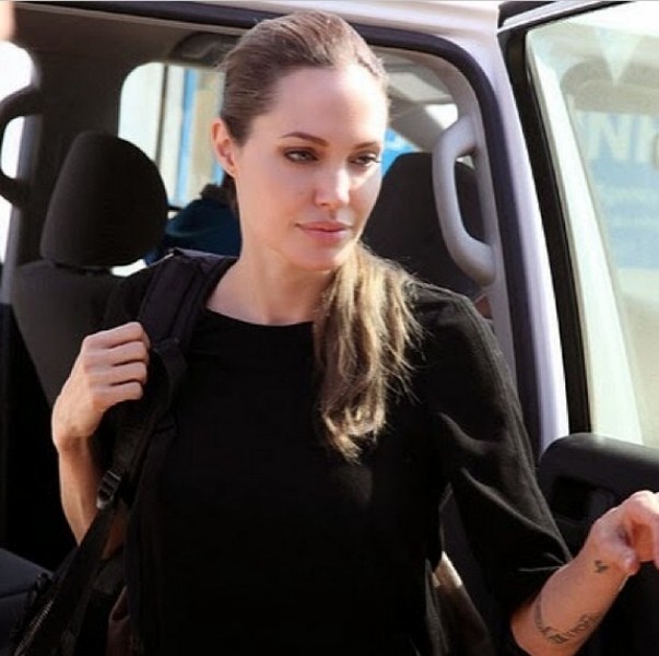 Angelina Jolie in Zahle